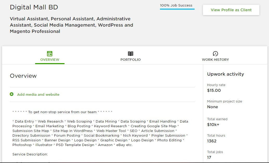 Upwork Agency