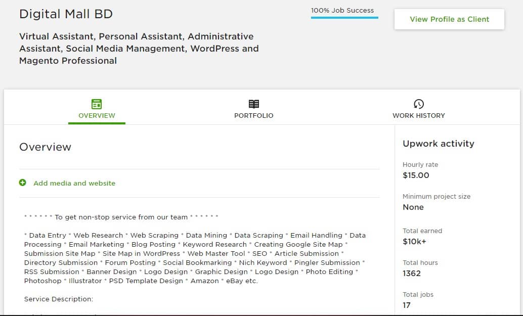 Upwork Agency